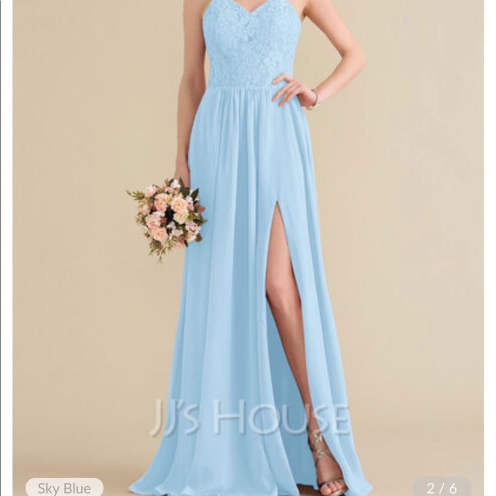 Sky Blue Dress